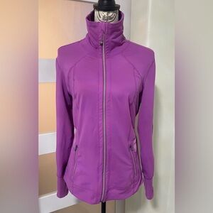 Tangerine Women Active Mesh Lightweight Breathable Full Zip Jacket EUC